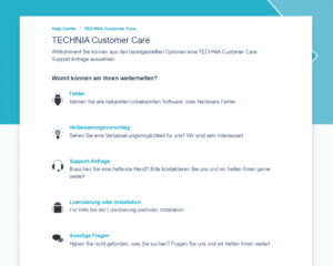 TECHNIA Support Portal