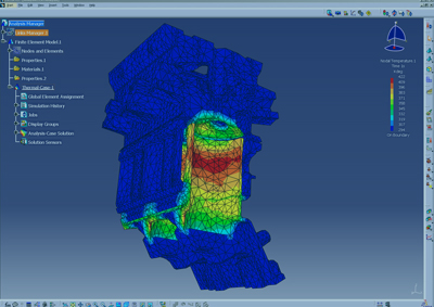 Abaqus FEA screenshot